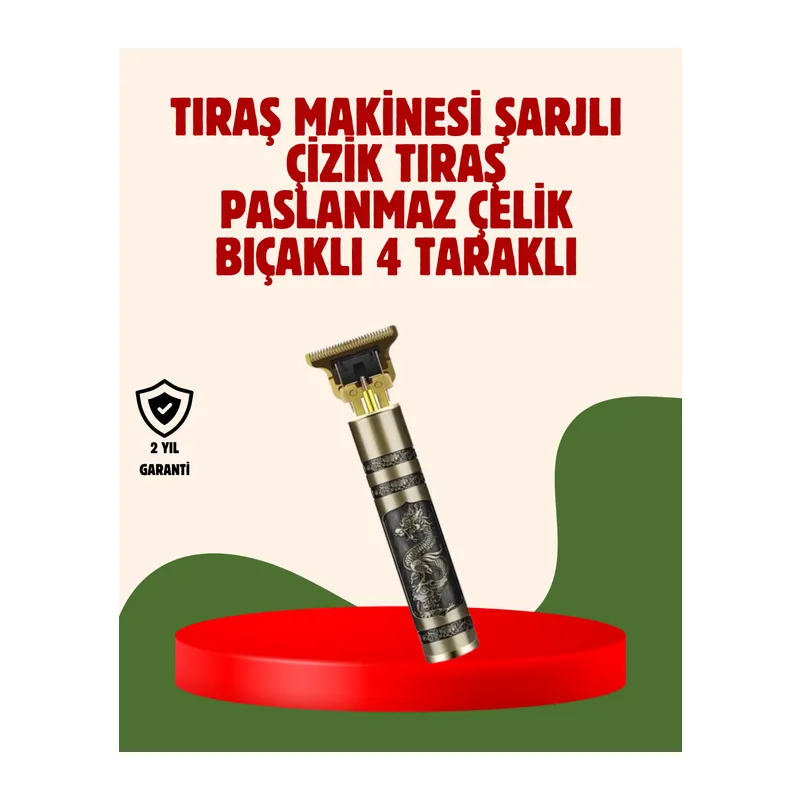 USB Şarjlı Kablosuz Saç Kesme Cihazı