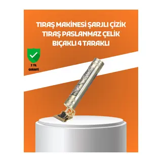4 Başlıklı Suya Dayanıklı Saç Kesme Makinesi
