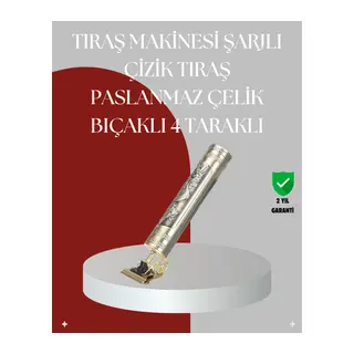 Taşınabilir Alüminyum Gövdeli Tıraş Makinesi