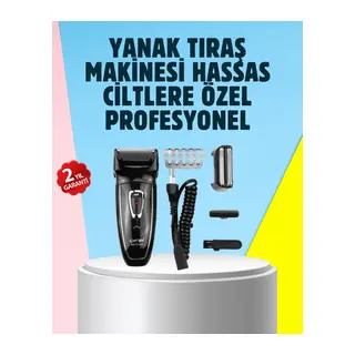 Çift Başlıklı Taşınabilir Tıraş Cihazı