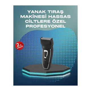 Kablosuz Kuru Tıraş Makinesi Folyo Başlıklı