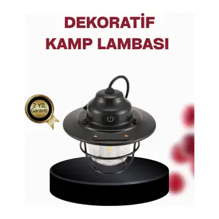 Su Geçirmez Taşınabilir Çadır Gece Lambası
