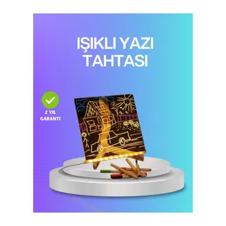 Çocuklar ve Yetişkinler İçin USB LED Işıklı Çizim Panosu