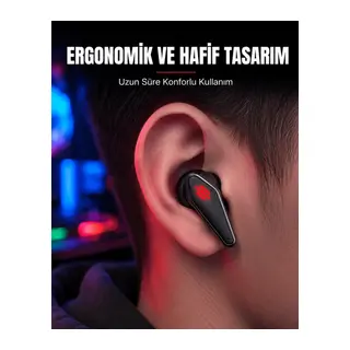 Led Işıklı Kablosuz Kulaklık Ergonomik Tasarım Yeni Nesil