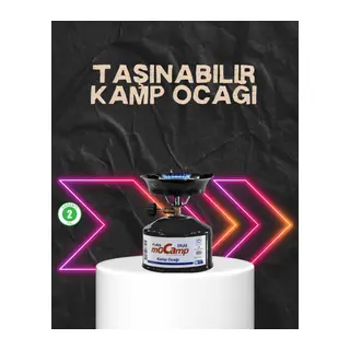 Doğa, Piknik ve Acil Durum İçin Kamp Ocağı Seti
