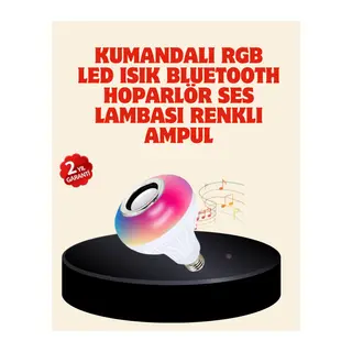 Bluetooth Bağlantılı RGB LED Ampul – Şık ve Fonksiyonel