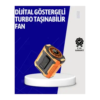5000mAh Şarjlı Soğutma Fanı Taşınabilir