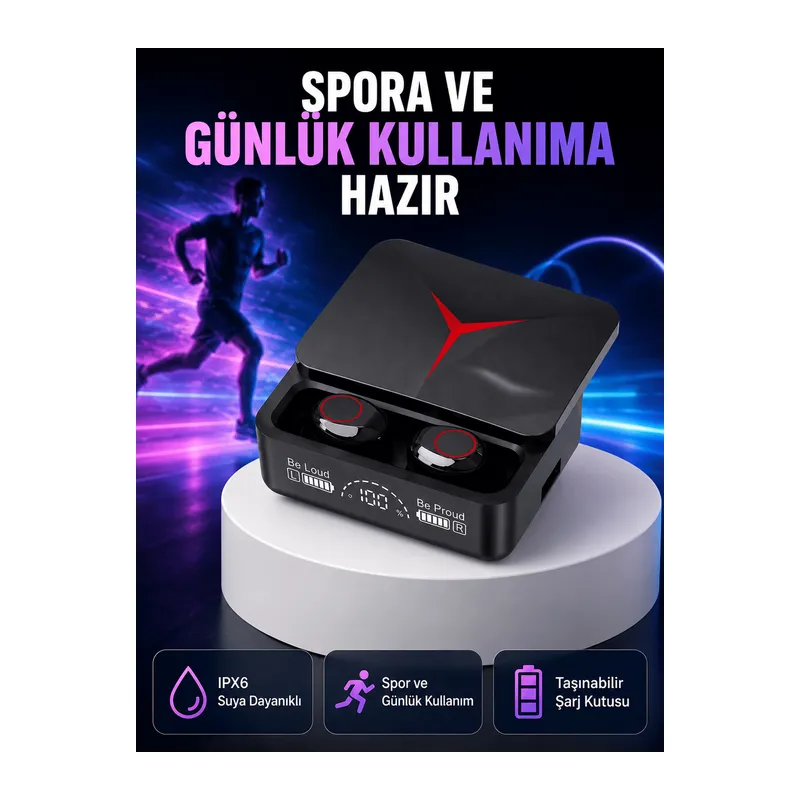 Kristal Ses Kaliteli Bluetooth Kulaklık – Android ve iOS Uyumlu Yeni Nesil