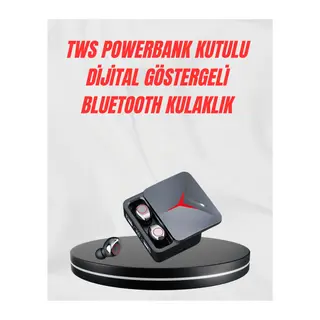Şarj Kutulu Bluetooth 5.3 Kulaklık – Hızlı Eşleşme ve Net Görüşme Kalitesi