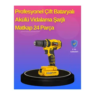 Hafif ve Ergonomik 12V Kablosuz Matkap | Hızlı Şarj ve Uzun Pil Ömrü