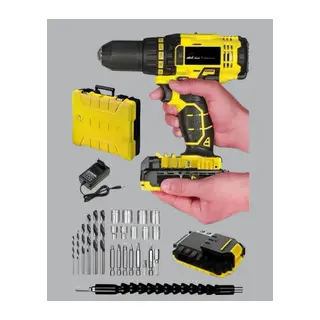 Çift Bataryalı 12V Akülü Matkap | 10 mm Metal, 20 mm Ahşap Delme Kapasitesi
