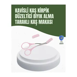 Hassas Kesim İçin Kavisli Yüz Bakım Makası