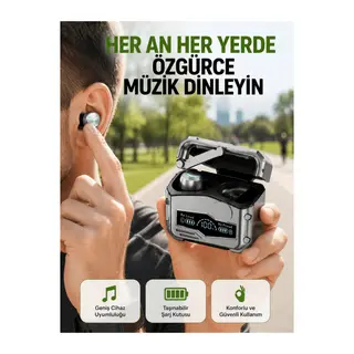 Düşük Gecikmeli Kablosuz Kulaklık – Oyun ve Müzik Modu Destekli Yeni Nesil