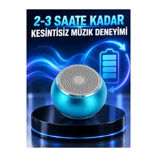 Kablosuz Bluetooth 5.0 Hoparlör | Kompakt ve Güçlü Ses Yeni Nesil