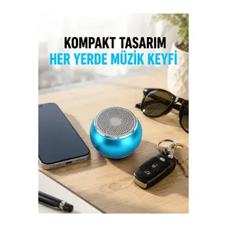 Taşınabilir Bluetooth Hoparlör Eller Serbest Arama Özellikli Yeni Nesil