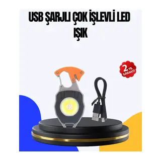 Kamp ve Doğa Yürüyüşü İçin Çok Fonksiyonlu Fener