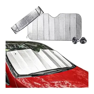 Araç Ön Cam Katlanabilir Güneşlik Isı Yansıma Önleyici Dacia Duster Honda Civic Ford Focus Skoda Superb