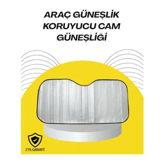 Katlanabilir Reflektörlü Oto Güneşliği – Yaz Sıcaklarına Karşı Yüksek Koruma