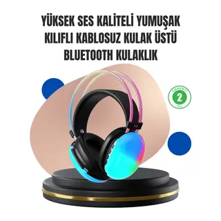 Konforlu Tasarımlı Kablosuz Gaming Kulaklık – Uzun Pil Ömrüyle
