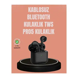 TWS Pro 5 Kulaklık – Uzun Süreli Kullanım İçin Yüksek Batarya Performansı