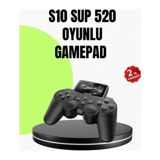 Orijinal 2025 S10 Gamepad 520 Oyunlu HDMI TV Bağlantılı A Kalite Atari