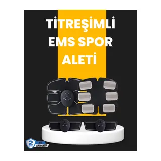 Titreşimli EMS Spor ve Fitness Cihazı Karın Kası Kol Bacak 2025 Model