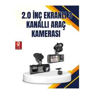 Araç İçi Kamera Seti | 170° Geniş Açı, Hareket Algılama ve Park Koruma