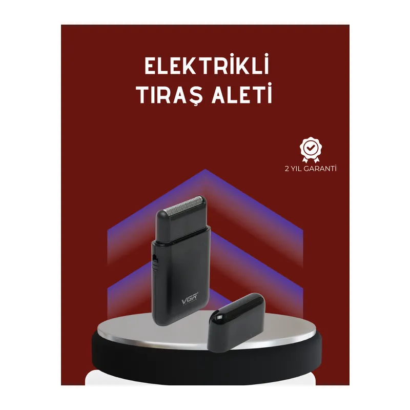 USB Şarjlı Erkek Tıraş Makinesi | Cilt Dostu ve Kompakt Tasarım