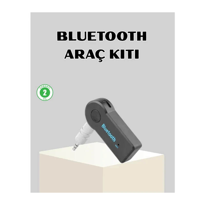 Bluetooth Araç Kiti AUX MP3 Çalar Kablosuz Eller Serbest Cihaz