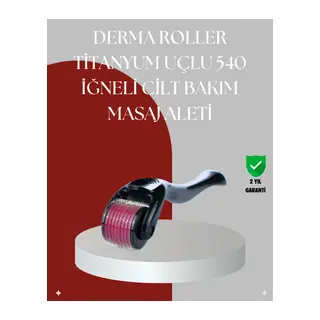 Dermaroller 1 mm Yara ve Yanık İzleri İçin Etkili Çözüm