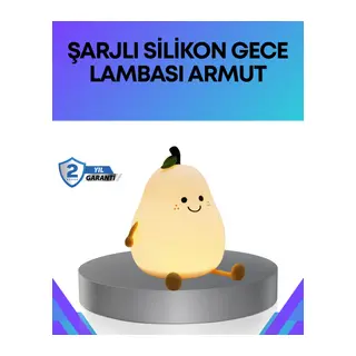 Modern Armut Gece Lambası Kablosuz Şarjlı LED Aydınlatma