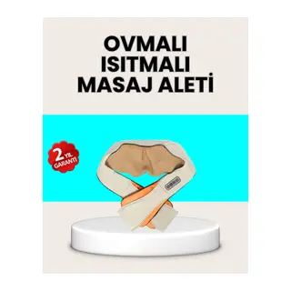 Ev Tipi Ovmalı Isıtmalı Boyun Omuz Bel Masaj Aleti Kolay Kullanım