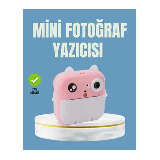 Anında Baskı ve Yüksek Çözünürlüklü Çift Lensli Fotoğraf Makinesi
