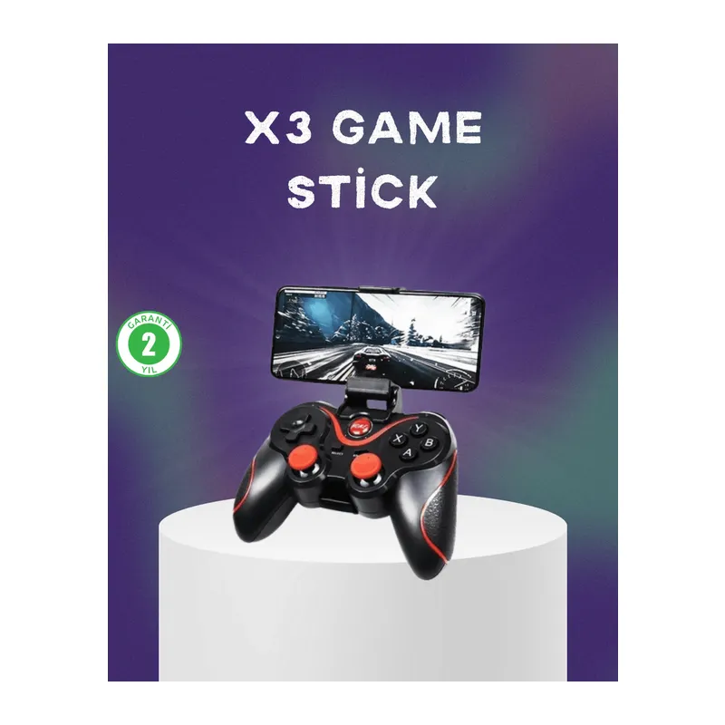 Telefon, Tablet ve PC İçin Çok Fonksiyonlu Bluetooth Gamepad