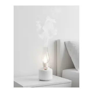 Retro Gaz Lambası Tasarımlı USB Şarjlı Aroma Difüzörü 280 ml Nano Mist Nemlendirici