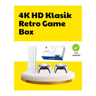 2 Kablosuz Kollu HDMI Uyumlu M15 Oyun Konsolu