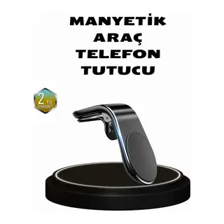 360° Dönebilen Manyetik Araç Telefon Tutucu Sarsıntısız ve Şık Tasarımlı