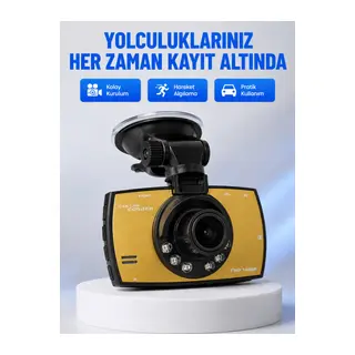 Full HD Araç Kamerası G Sensor Gece Görüşlü Dash Cam