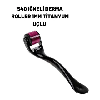 Ev Tipi Mikro İğneli Cilt Bakım Aleti – 1 mm Titanyum Roller