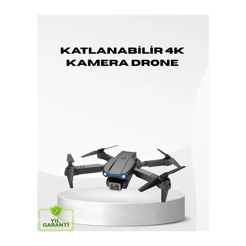 4K Katlanabilir Drone Uzaktan Kontrollü Wi-Fi Görüntü Aktarımlı