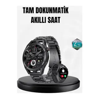Spor ve Sağlık Takip Özellikli Akıllı Saat – Kalp Atış, Uyku ve Adım Ölçer Fonksiyonlu