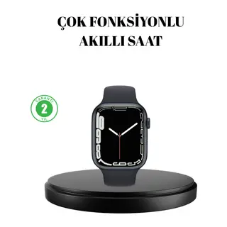 1.9 İnç Akıllı Saat – Bluetooth 5.0, Kablosuz Şarjlı, IP68 Su Geçirmez Akıllı Saat