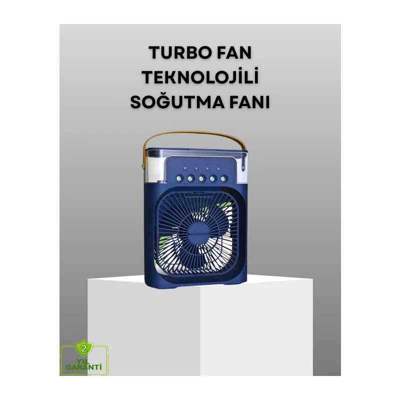 Turbo Teknolojili Ayarlanabilir Sessiz Masa ve Ofis Fanı