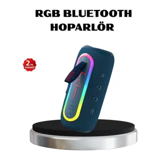 Mini Mavi Bluetooth Hoparlör Şık Görünüm ve Taşınabilir Güçlü Ses