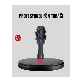 220°C Profesyonel Fön Tarağı – Negatif İyon Teknolojili, 3 Isı Kademeli, 1200W