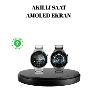 Kablosuz Şarjlı Bluetooth Görüşmeli Akıllı Saat – Android & iOS Uyumlu