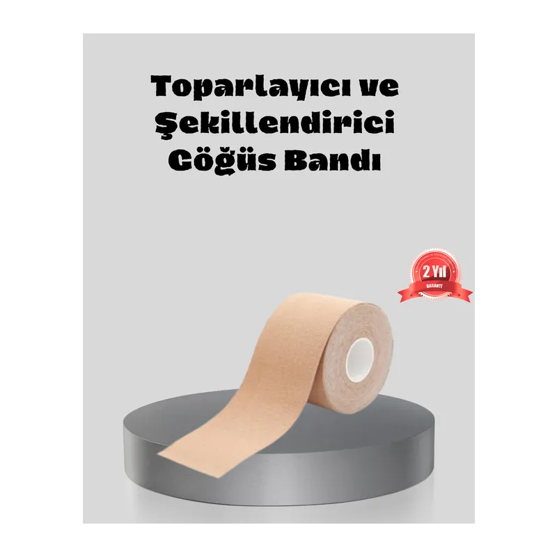 Suya Dayanıklı Görünmez Göğüs Bandı – Pamuklu ve Esnek Destek Bandı