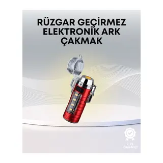 USB Şarjlı Suya Dayanıklı Elektrikli Çakmak