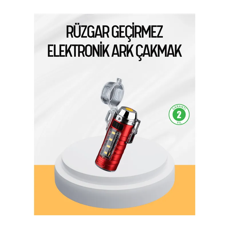 Çok Fonksiyonlu Elektrikli Çakmak El Feneri Özellikli