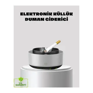 Küllük ve Hava Temizleyici 2’si 1 Arada – Sigara Kokusu Giderici, Araba ve Ofis İçin